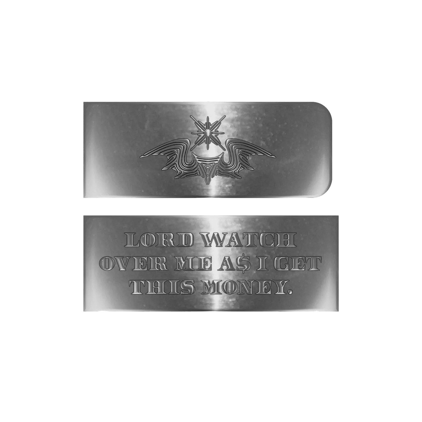 Lord Watch Over Money Clip
