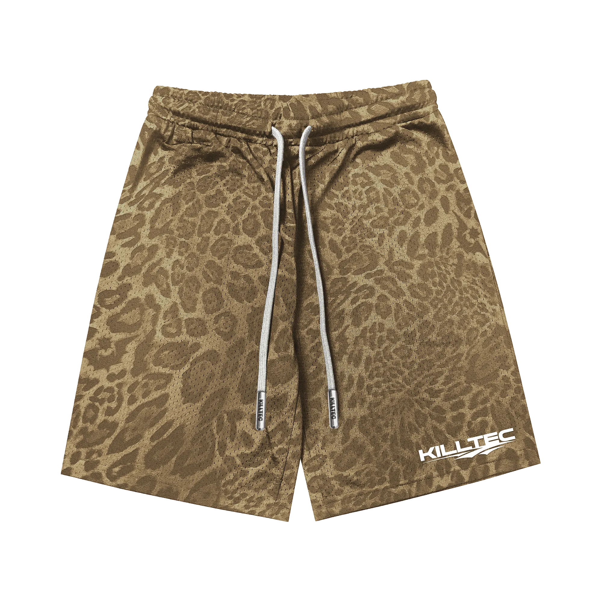 Leopard Mesh Shorts