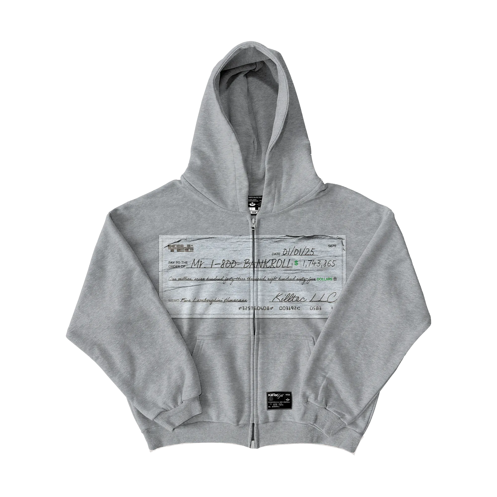 1-800 Bankroll Zip Up