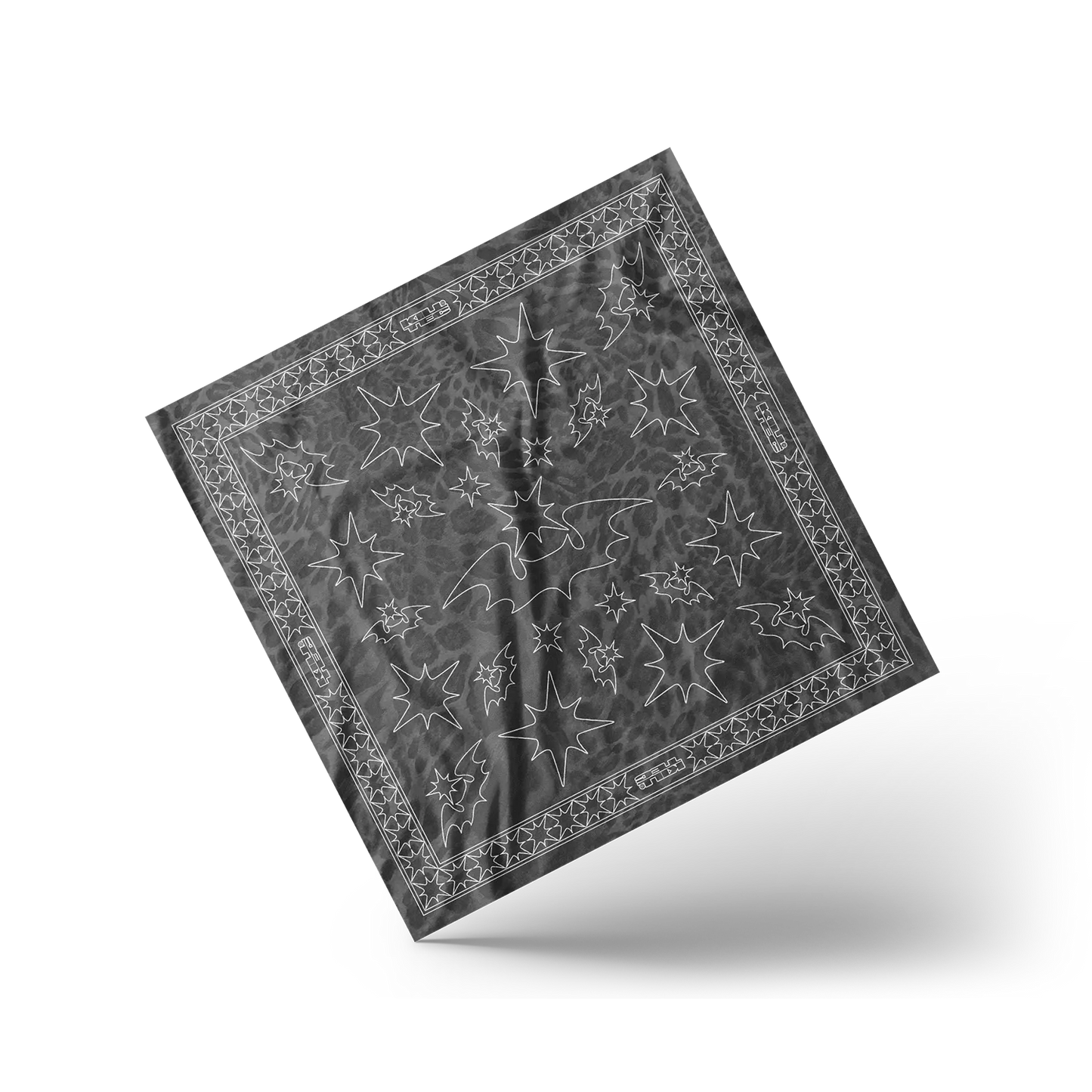 Grey Camo Bandana